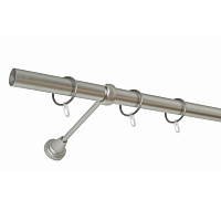 Карниз металлический СМ-2952/240/1Р РБ 1-рядный 2.4м Delfa