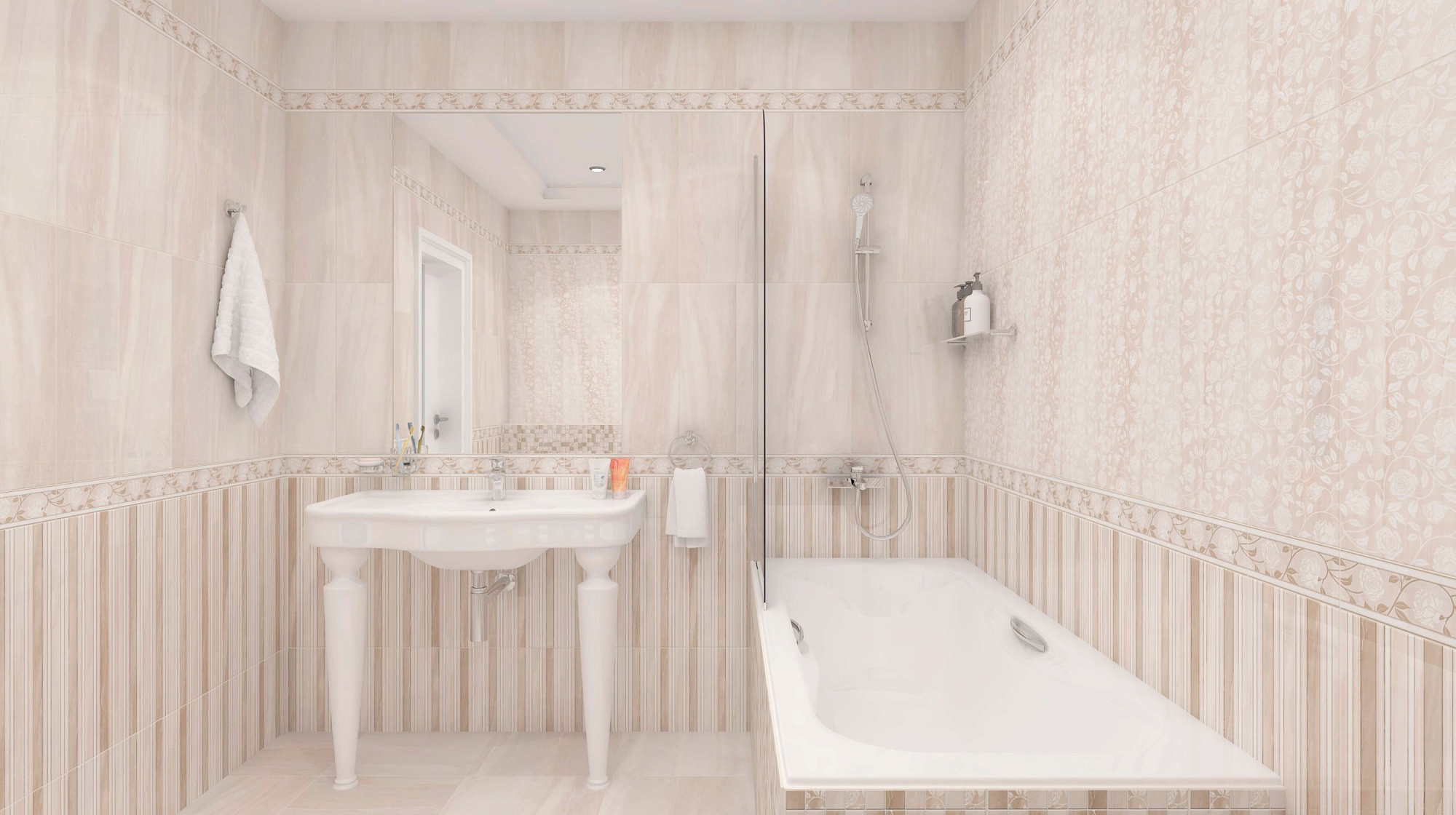 Вставка настенная Tender Marble, мозаика бежевый, 30*30см LB-CERAMICS 1932-0010 доставка Нижний Новгород 3 Вставка настенная Tender Marble, мозаика бежевый, 30*30см LB-CERAMICS 1932-0010 купить 3