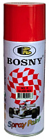 Краска акриловая аэрозольная красная 6 BOSNY 