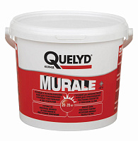 Клей для стеновых текстильных и ПВХ покрытий QUELYD MURALE - 5 кг