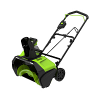 Снегоуборщик Greenworks GD60PST K5 аккумуляторный 60В (бесщет) 51см 1акк*5.0а/ч+з/у (2602907UG)