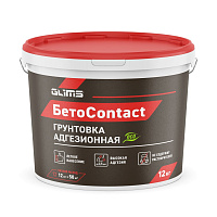 Грунтовка БетоContact для внутренних работ Глимс (12кг)