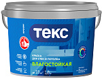 Краска Текс Профи влагостойкая для стен и потолков супербелая (База А) 2.6 кг