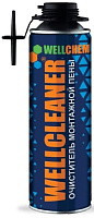 Очиститель монтажной пены "WELLCLEANER" Wellfoam (0.45л)