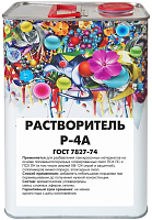 Растворитель Р-4А Микстон жестяная канистра 4л