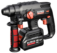 Перфоратор аккумуляторный ELITECH HD CRH 2022SL (SDS+) бесщеточный кейс 20В 3 режима 2.2Дж 1акк*4.0а/ч ELP (E2205.030.01)