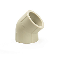 Угольник PPR 45*50мм Lammin полипропиленовый серый Lm31034045050G