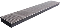 Конвектор внутрипольный с рулонной решеткой подключение справа Stout SCN-1100-0830180
