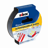 Электроизоляционная клейкая лента Unibob 19мм*5м самослипающаяся