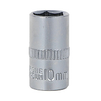 Головка торцевая шестигранная 1/4" 10мм Ермак 736-231
