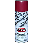 Краска Veslee для металлочерепицы винно-красный VL-P6 3005 (0.52л)
