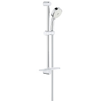 Гарнитур душевой Tempesta Cosmopolitan 100 III 600 мм с полочкой цвет хром, GROHE 27576002