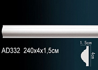 Молдинг из полиуретана гладкий AD332 ARTFLEX