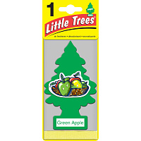 Ароматизатор Ёлочка Little Trees Зеленое яблоко Green Appel U1P-10316-RUSS