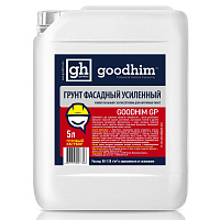 Грунтовка усиленная фасадная универсальная GOODHIM GP с антисептиком 27788 5 л