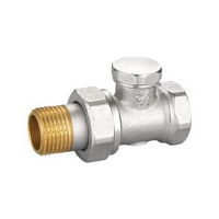 Клапан настроечный для радиатора HLV прямой со сгоном 1/2"