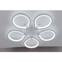 Люстра Schaffner Omento LED 110W 9350LM 3000K-6000K белая 39035-5