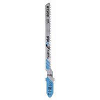 Пилка для лобзика Bosch Т118EOF Bim металл 1.5-4.0мм фигур 57мм (  5шт) (2608634237)