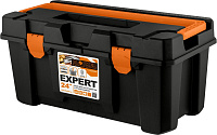 Ящик для инструментов Blocker Expert 24" с ручкой замком черный/оранжевый BR393810028