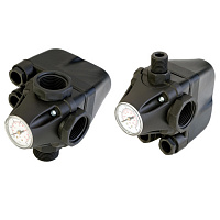 Реле давления 16А с манометром и 5-ти выводным штуцером 1" Italtecnica PM53W Реле давления 16А с манометром и 5-ти выводным штуцером 1" Italtecnica PM53W