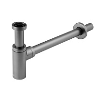 Сифон для умывальника 1-32 графит Lemark LM8300GM