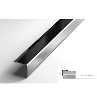Профиль угловой, нержавеющая сталь, 30*30мм Лука ПУ 30-1НСП.2700.001