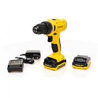 Дрель-шуруповерт аккумуляторная Stanley  SCD121S2K (SCD121S2K-RU)