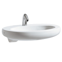 Раковина полувстраиваемая Alessi One 75см белый LAUFEN 8.1397.2.400.104.1