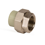 Муфта разъемная PPR 20*3/4" Lammin внутренняя резьба полипропиленовая серая Lm31062020020G