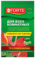 Удобрение жидкое минеральное для комнатных растений пакет 10 мл Bona Forte BF24010001