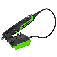 Шлифмашина прямая аккумуляторная G24RT (гравер)+набор 24В 6.5-35тыс об/мин без акк и з/у(тушка) (3200807)