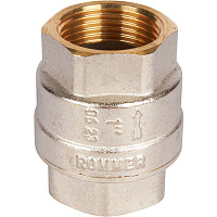 Клапан обратный 1 пружинный муфтовый с металлическим седлом Rommer RVC-0001-000025