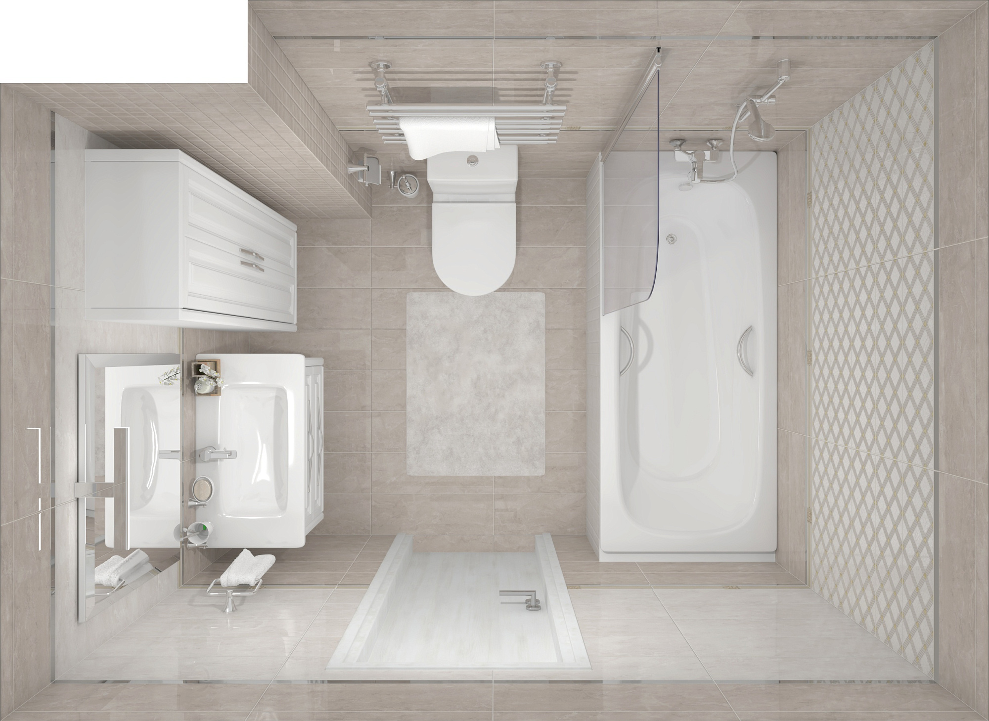 Бордюр Royal кофейный светлый 6.3*60см Laparet купить 4