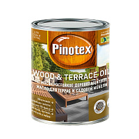 Масло для террас и садовой мебели Pinotex Terrace&Wood Oil Бесцветное (1л)