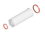 Удлинитель дымохода коаксиальный раструбный  60/100 L500 Rommer RCA-6010-000500