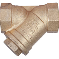 Фильтр сетчатый косой 500мкр латунь 1 1/2" Stout SFW-0001-000040