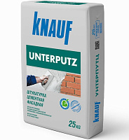 Штукатурка цементная фасадная Knauf Unterputz