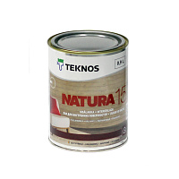 Лак для внутренних поверхностей TEKNOS NATURA 15 Бесцветный полуматовый