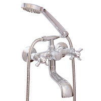 Смеситель для ванной BBD-2004-SS-61 с коротким изливом хром, Lucky Tap