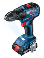 Дрель-шуруповерт аккумуляторный Bosch GSR 18V-50 (бесщеточный двигатель) кейс 18В 50/28Нм 2акк*2.0а/ч (06019H5020)