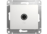 Розетка GLOSSA  GSL000193 TV  коннектор СП белый Schneider 488471