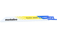 Пилка (полотно) д/саб. пилы Metabo S 922VF дер/мет (2шт) дер с гвозд цвет мет до 100мм, 3-10мм (631094000)