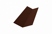 Ендова нижняя 250*250*2000мм RAL8017 коричневый Sokrof