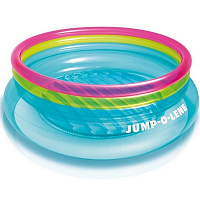 Батут надувной JUMP-O-LENE 203*69см Intex 48267
