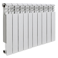 Радиатор биметаллический Rommer Profi BM 500 10 секции RAL9016 82490