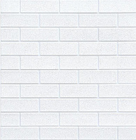 Плитка самоклеющаяся ПВХ GR-Z70 3мм 70*77см Кирпич Graily 108601