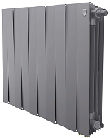 Радиатор биметаллический PianoForte VD 500 8 секций silver satin Royal Thermo RTPNSSVDR8050008