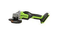 Шлифмашина угловая аккумуляторная GREENWORKS GD24AGK2 сумка (3200207UA)