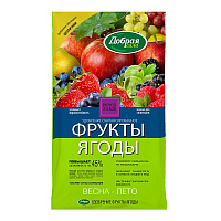 Удобрение Фрукты-Ягоды пакет 0,9 кг Добрая сила DS22010101