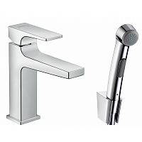 Смеситель HANSGROHE HG Metropol 32522000 для раковины с гигиеническим душем